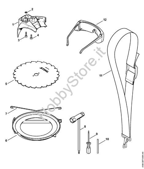 Riparo, utensili, accessorio a richiesta FT 100 FT 100 brand Stihl